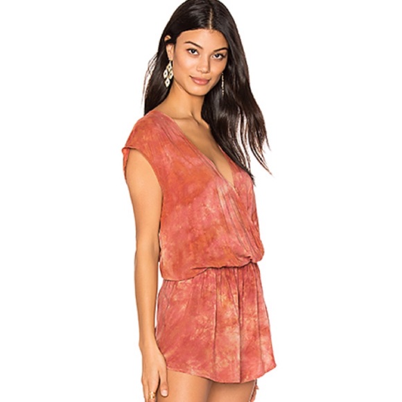 Blue Life Cassandra Romper Mykonos Sunset Tie Dye - Picture 3 of 5